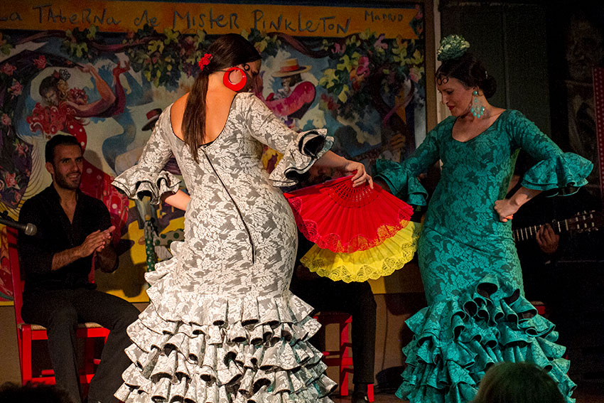 Flamenco show in Tavern Mister Pinkleton
