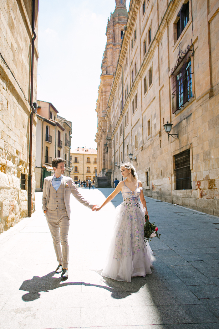 Elopement castle Salamanca