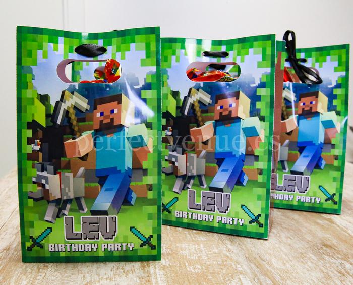 This is how we organized Lev's Minecraft-themed birthday