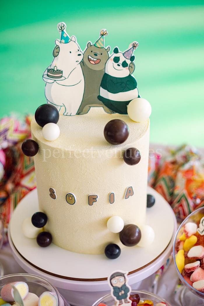 We bare bears party theme