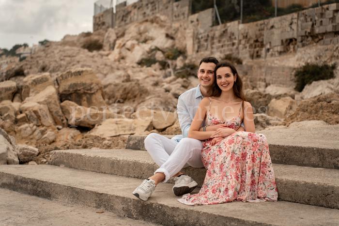 marriage proposal at the beach / Natalia Ortiz Events