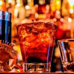 Bachelor party and erotic show