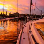 Sailing in Barcelona