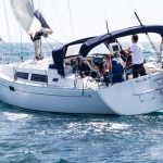 Sailing in Barcelona