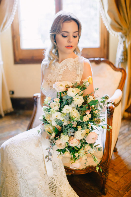 Bridal shoot in finca La Baronia