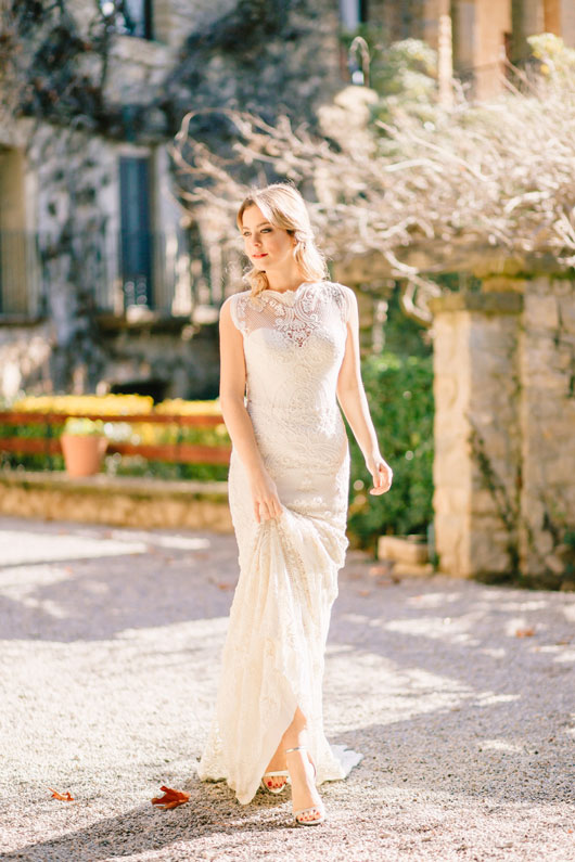 Bridal shoot in finca La Baronia