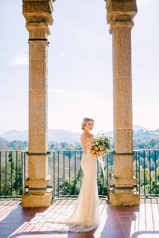 Bridal shoot in finca La Baronia