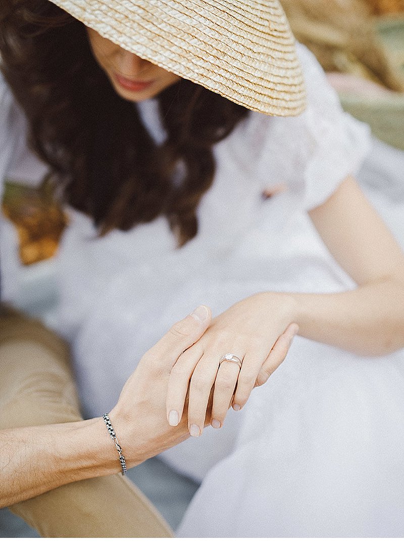 Wedding in lavender field