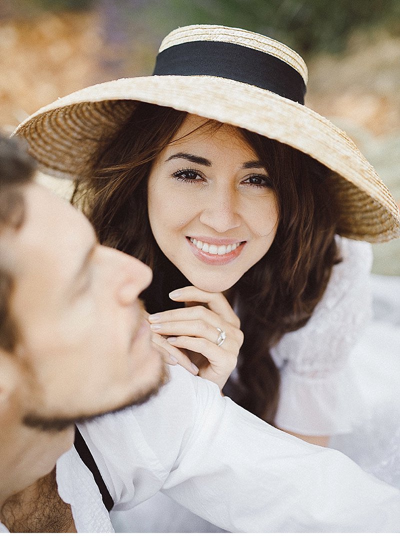 Wedding in lavender field