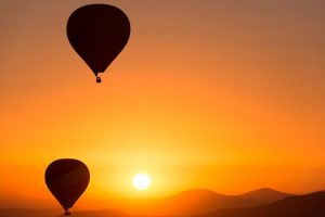 Balloon flight in Segovia