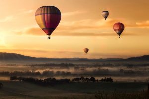 Balloon flight in Mallorca