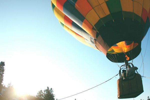 Balloon flight in Mallorca