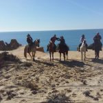 Horse riding route in Huelva