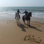 Horse riding route in Huelva