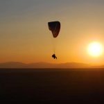 Paragliding flight in Madrid