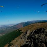 Paragliding flight in Madrid