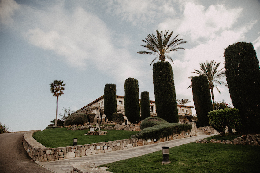 A wedding with views of the sea in Mallorca