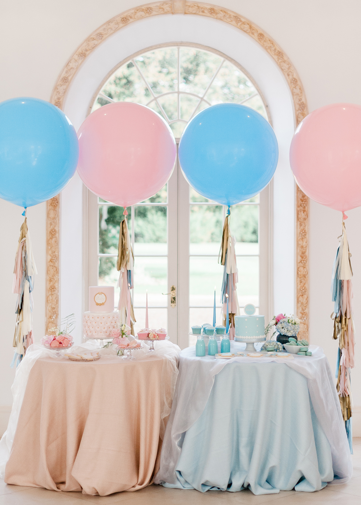 Ideas de decoración para baby showers Ideas de decoración para baby showers / Foto vía Perfect Venue