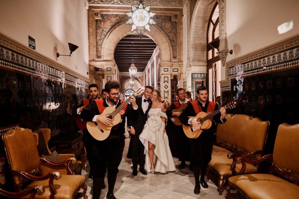 Seville Destination wedding in Villa Luisa