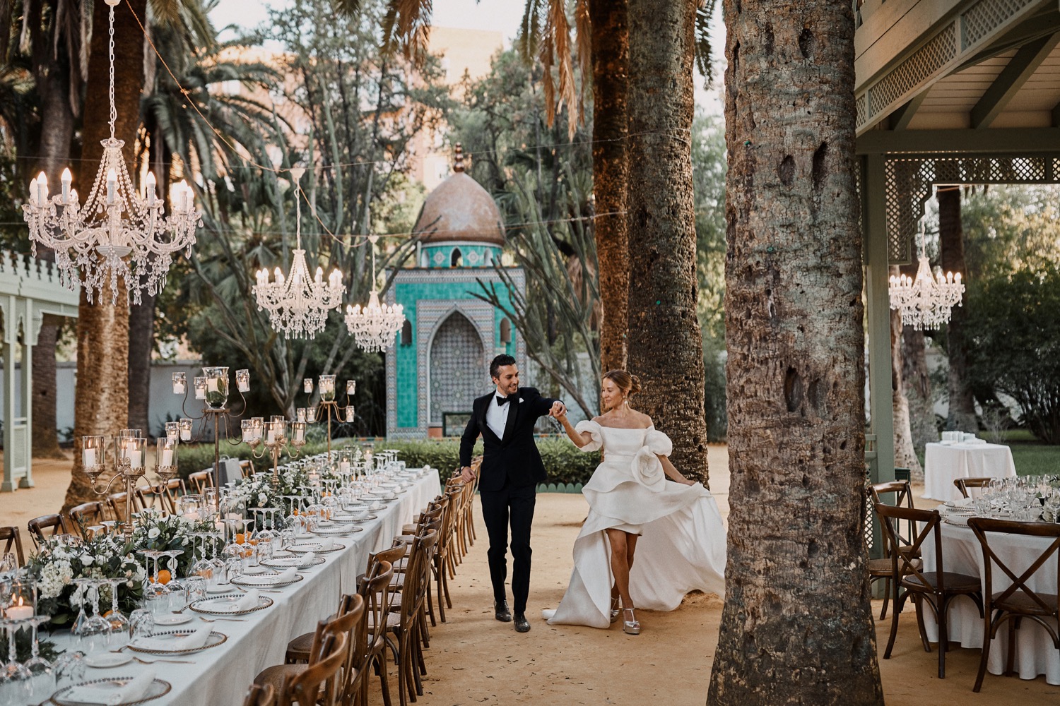 Seville Destination wedding in Villa Luisa