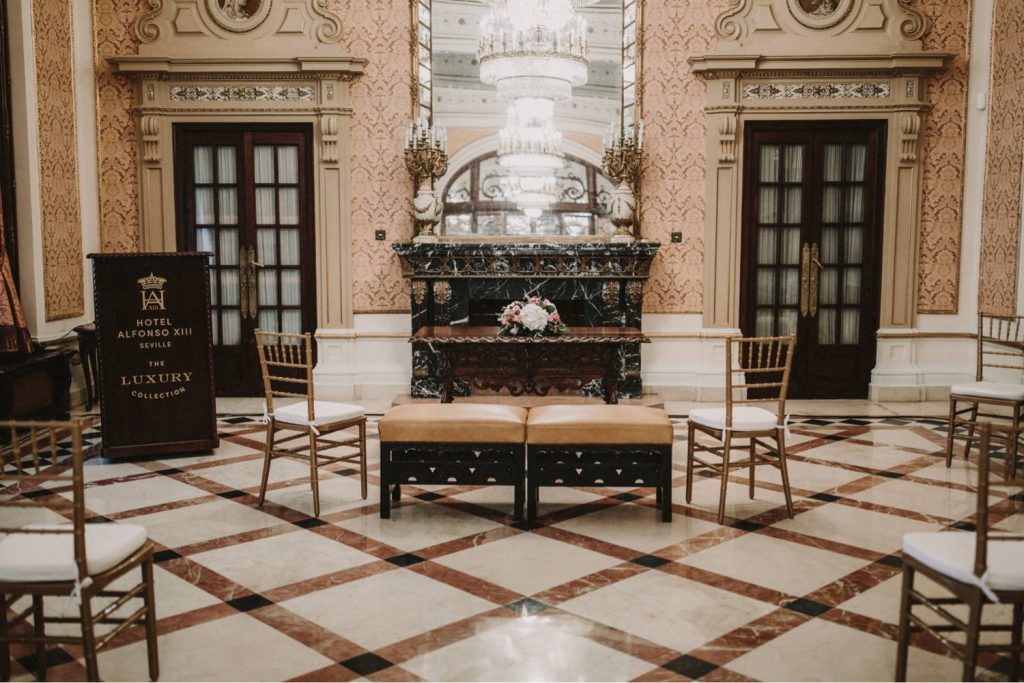 Seville Destination Wedding at Hotel Alfonso XIII