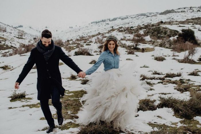 Boda con nieve / Weddings and Events by Natalia Ortiz
