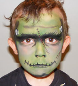 MAQUILLAJE DE HALLOWEEN PARA NIÑOS
