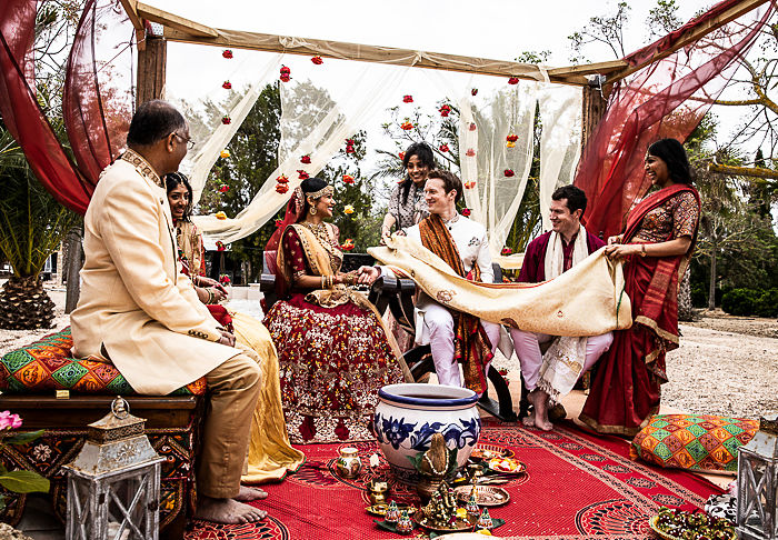 Colorful Indian Mallorca Wedding Es Lloquet
