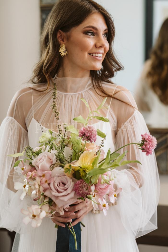 Fashion-Forward Madrid Elopement