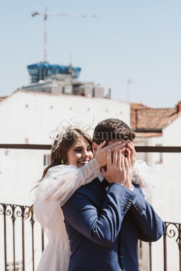 Fashion-Forward Madrid Elopement