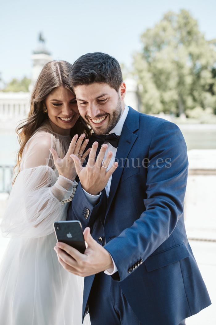 Fashion-Forward Madrid Elopement