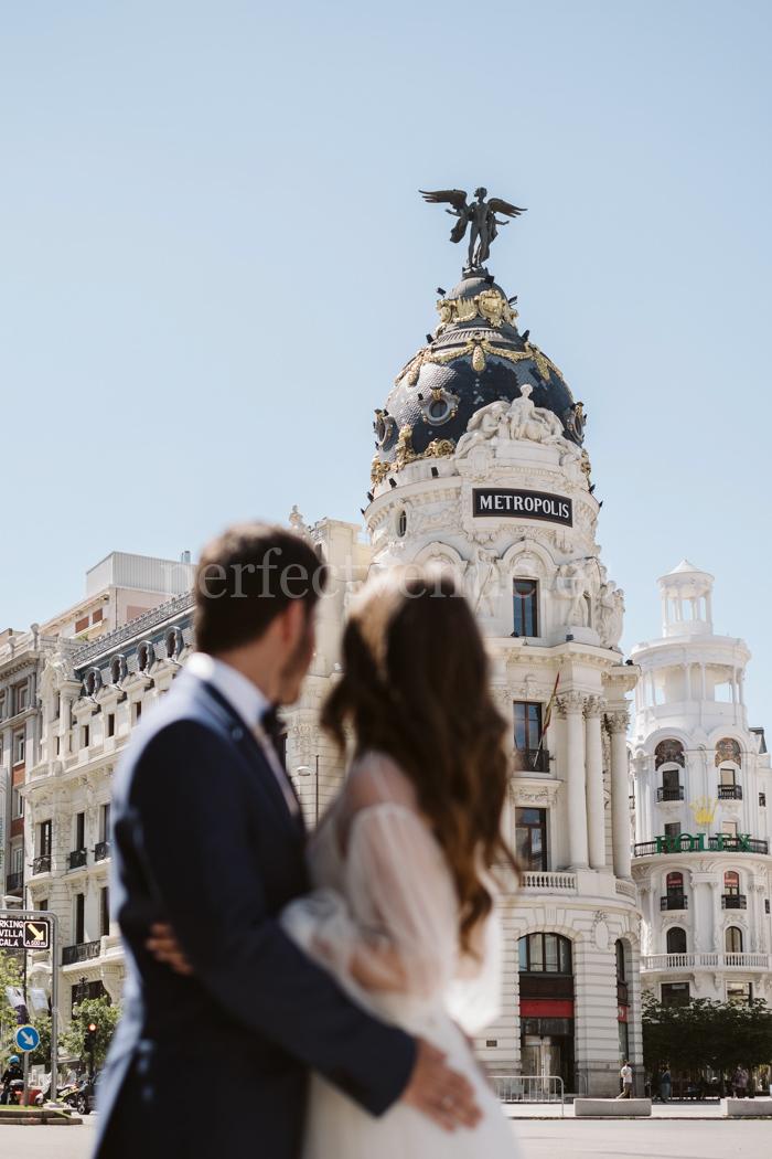 Fashion-Forward Madrid Elopement