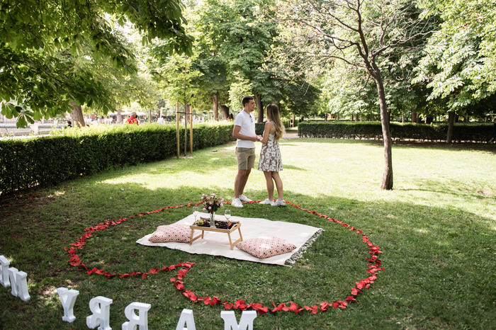 Marriage proposal in Madrid - Perfect Venue