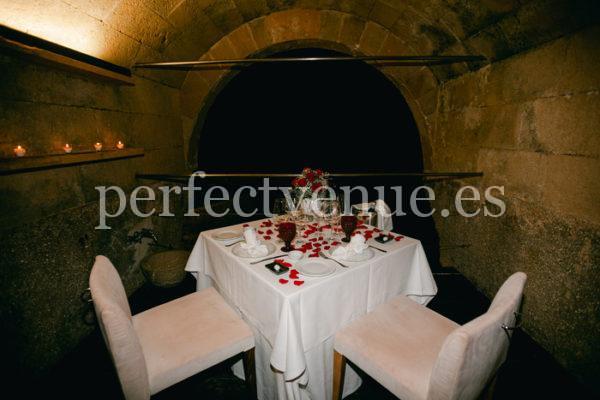 Marriage proposal Mallorca Romantic Dinner in front of the sea