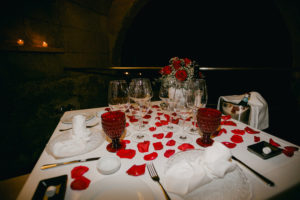 Marriage proposal Mallorca Romantic Dinner in front of the sea