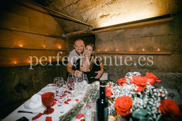 Marriage proposal Mallorca Romantic Dinner in front of the sea