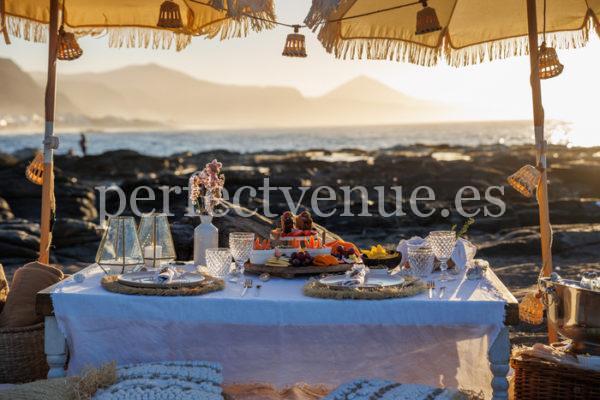 Marriage proposal picnic - Las Plamas