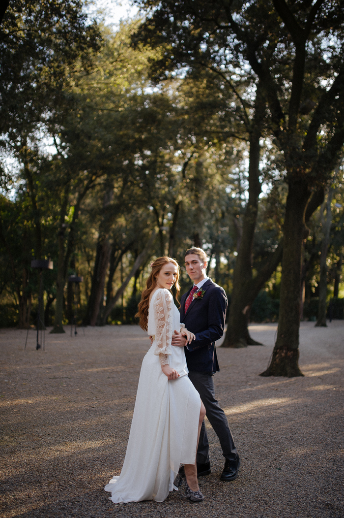 Boda en un bosque