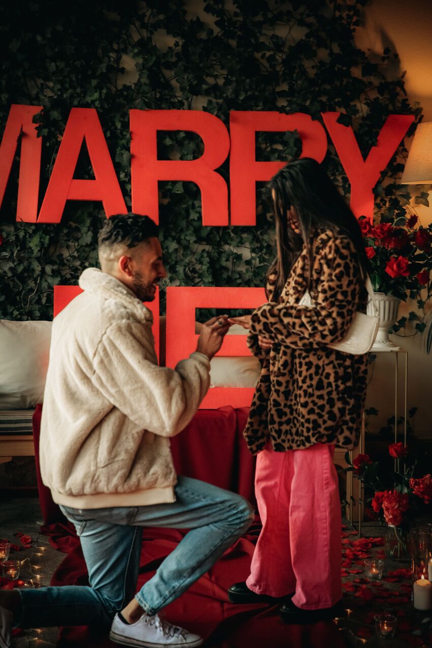 Marriage proposal in Madrid - Perfect Venue