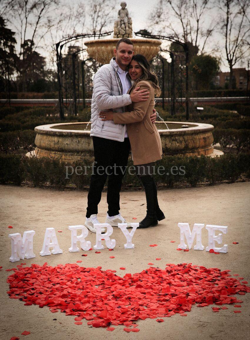 Marriage proposal in Madrid - Perfect Venue