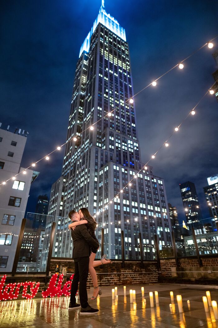 Inspiration for an original marriage proposal - Perfect Venue