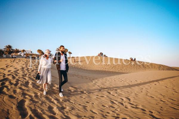 Marriage proposal dunas maspalomas