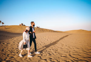 Marriage proposal dunas maspalomas