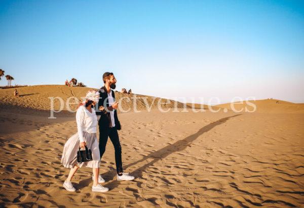 Marriage proposal dunas maspalomas