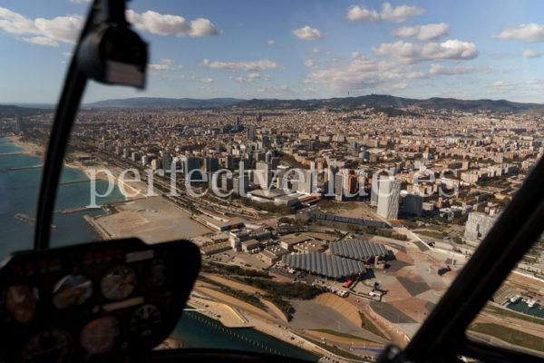 Helicopter marriage proposal Barcelona
