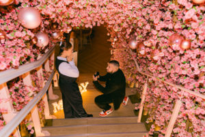 Marriage proposal Madrid restaurant