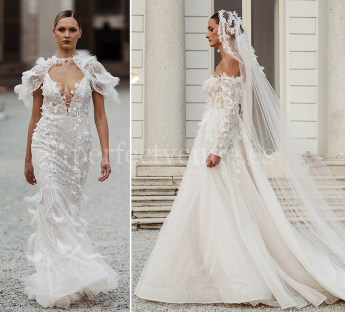  tendencias de vestidos de novia para 202