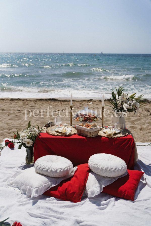 Picnic en la playa - Natalia Ortiz Events