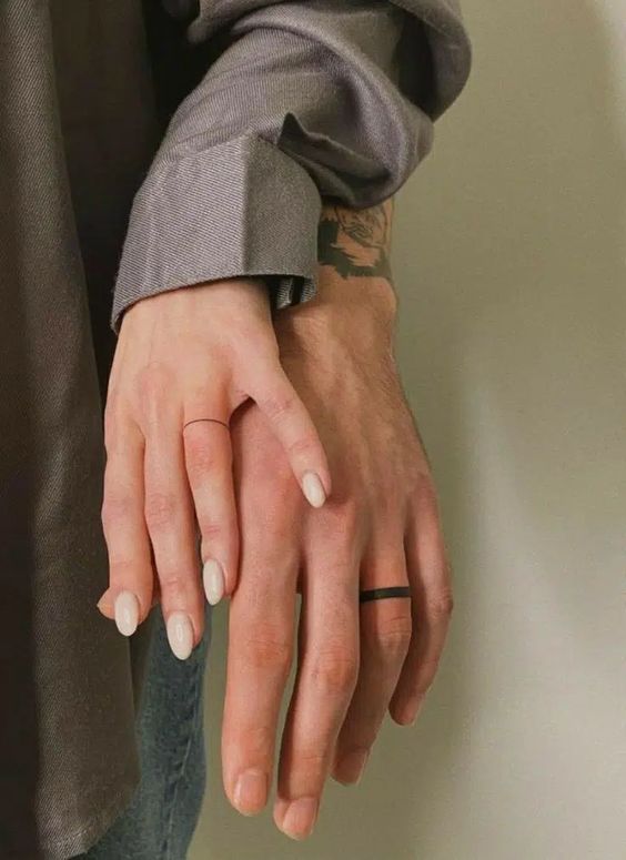 Tatuaje de anillos / Photo via Pinterest