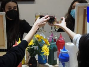 Taller de pintura y vino